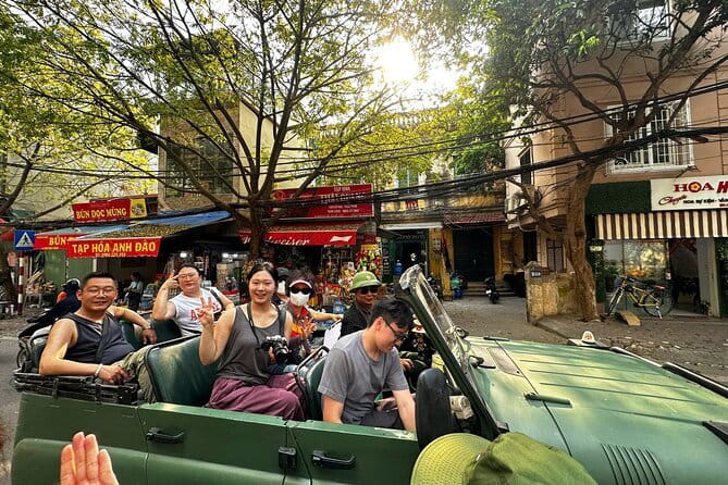 Hanoi Army Jeep Tour with Food and Culture Sightseeing - Opera House to Train Street: photos, timing, and what to expect now