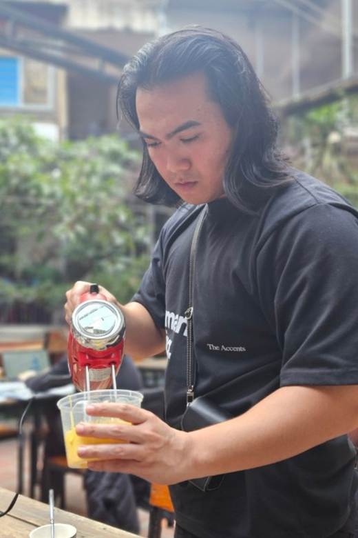 Hanoi Artisan Coffee Making Class with Train Street - Egg coffee: creamy Hanoi specialty with dessert energy