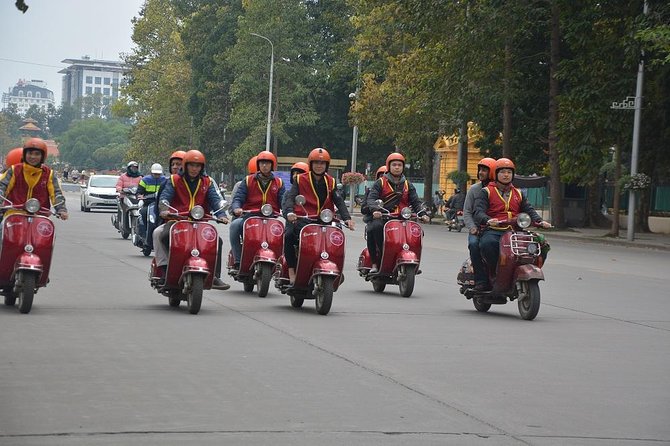 Hanoi Back Streets Vespa Tours: Hanoi Insider Vintage Vespa Tour - West Lake and the Mausoleum-area connections