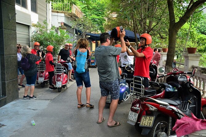 Hanoi Back Streets Vespa Tours: Hanoi Vintage Vespa Tours City - Hữu Tiệp Lake and the Downed B-52 aircraft wreck site