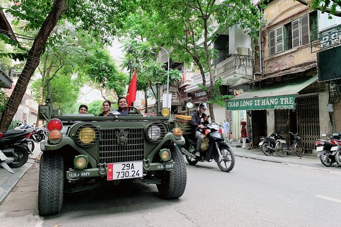 Hanoi Backstreet Jeep Tour : Hanoi HIGHTLIGHTS and HIDDEN GEMS - The recycled-furniture café stop: coffee as a payoff, not an afterthought