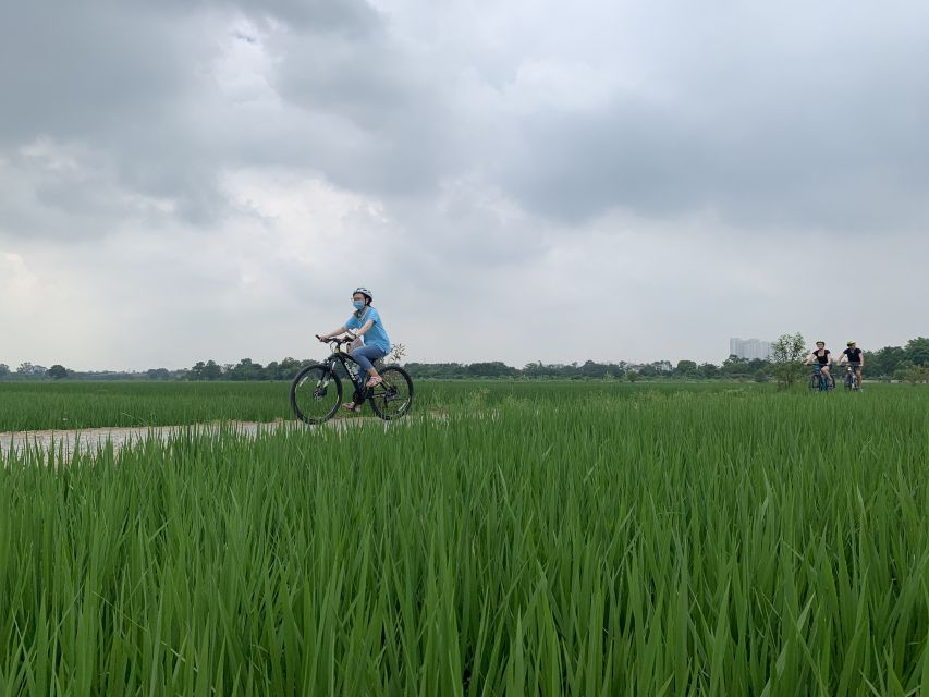 Hanoi: Bike Tour Through Hidden Gems and Banana Island - Lake B52: war memory meets local routine