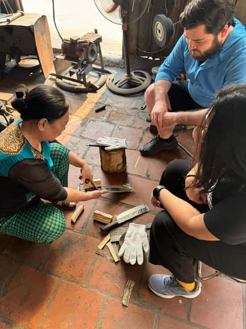 Hanoi Blacksmith Experience: Craft Your Knife from Scratch - The forge session: heat, hammer rhythm, and real technique