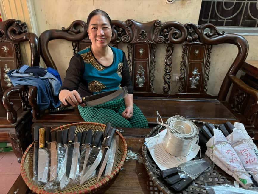 Hanoi Blacksmith Experience: Craft Your Knife from Scratch - What’s included in your $41, and why the value is real