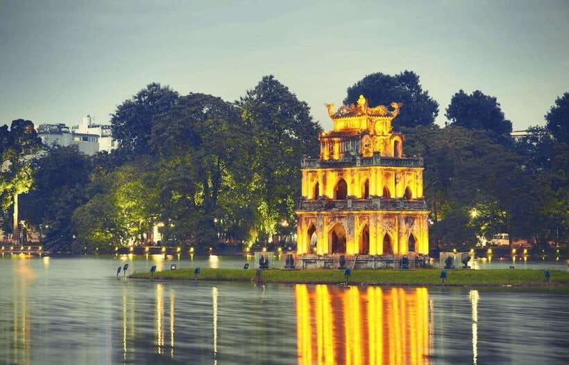 Hanoi City Half Day - The City Contains Cultural Beauty - Ngoc Son Temple and Hoan Kiem Lake: The Turtle and Sword Story