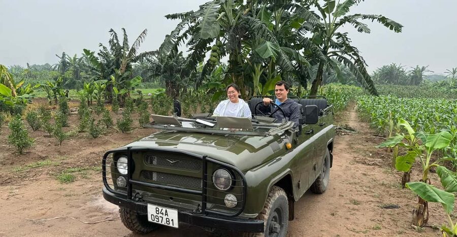 Hanoi City Tour and Countryside 4,5 Hours - From Hang Bong pickup to an open-air jeep reality check
