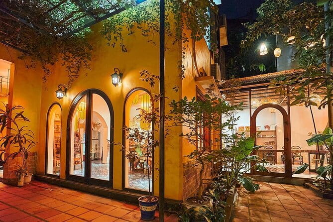 Hanoi: Cook 2–5 Vietnamese Dishes With Traditional Tea Ceremony - A hidden garden villa in Hanoi, with air-conditioned comfort