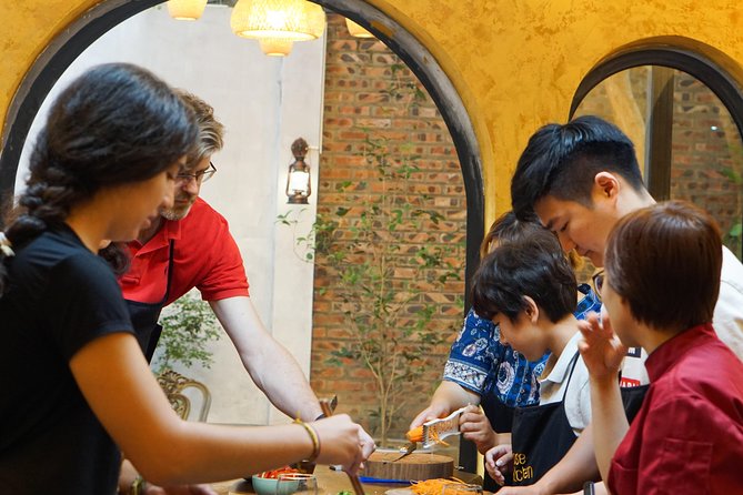 Hanoi Cooking Class in Hidden Villa with Free Pick-Up - Old Quarter pickup, tea on arrival, and how the timing feels