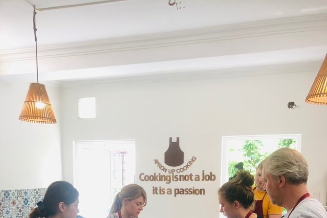 Hanoi Cooking Class Learning 5 Dishes including Banh Xeo - Eating what you cook: the meal part is the point