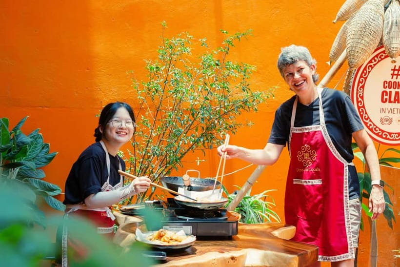 Hanoi Cooking Class: Market Tour, Free Recipe & Beverages - Hands-on cooking: multi-course starts from scratch