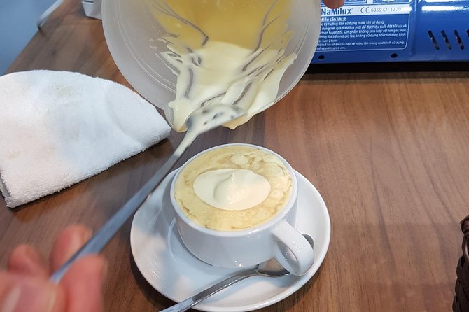 Hanoi daily egg coffee making course with local guide - The Demonstration Cup: Learning by Watching First