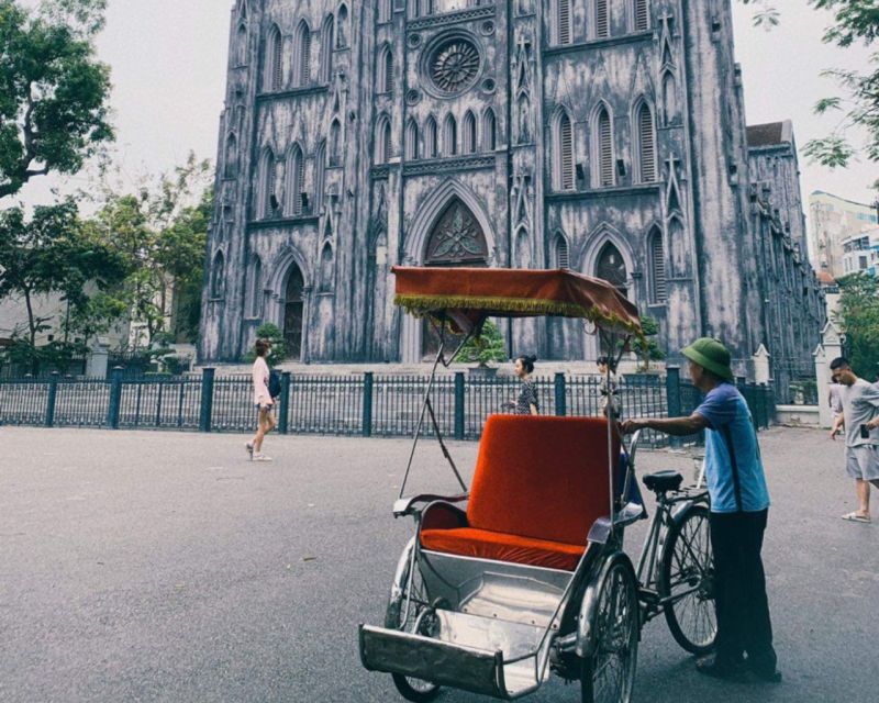 Hanoi: Embark On A Cyclo City View Tour - Hanoi Cathedral and Photo Stops That Make Sense on a Cyclo