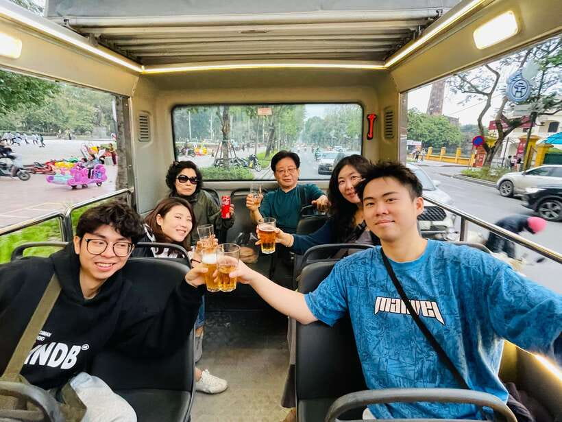 Hanoi Exclusive Craft Beer Bus: Cultural Sightseeing Tour - Train Street Up Close: The Moment That Defines the Tour