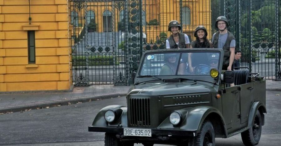 Hanoi Food, Culture, Sightseeing & Fun By Vietnam Army Jeep - A Vietnam Army Jeep Turns Hanoi Into a Movie