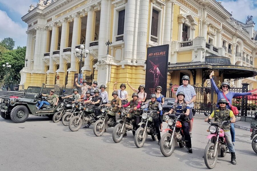 Hanoi Food, Culture, Sightseeing & Fun By Vintage Motorbike - Hanoi Train Street: The Photo Moment With a Real Beat