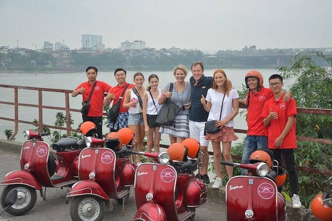 Hanoi Food Tours: Hanoi Foodie Scooter Tour Led By Women - Stop 1 motorbike city touring: warming up your senses first