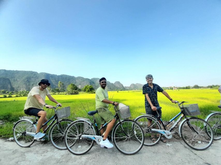 Hanoi: Guided Full-Day Hoa Lu, Trang An and Mua Cave Tour - Village Cycling: Seeing Daily Life Without the Tour-Only Feel