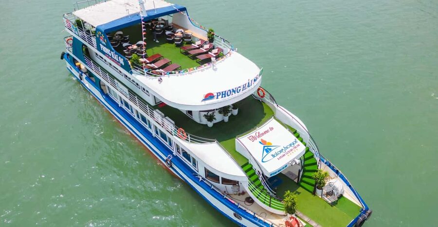 Hanoi: Ha Long Bay Day Cruise by Ha Long Excursion Deluxe - Sunset party back on the cruise: included but don’t expect it to replace dinner