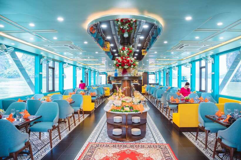 Hanoi: Ha Long Bay Day Tour - Apollo Cruise, Jacuzzi, Buffet - Luon Cave kayaking: the lagoon tunnel feeling