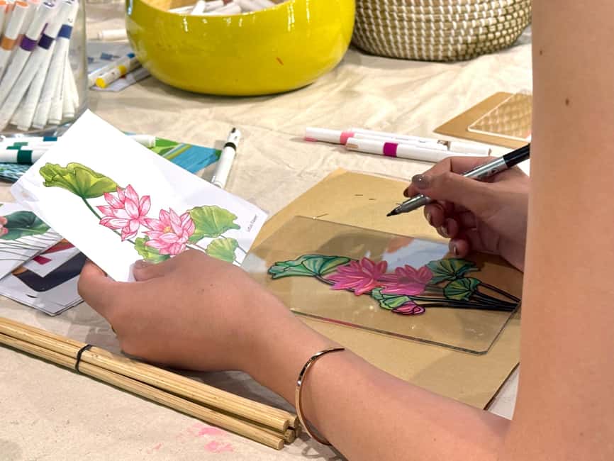 Hanoi: Handmade Lantern Workshop - The cozy café break and why the included drink matters