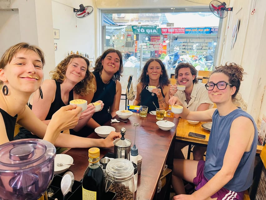 Hanoi: Hanoi Egg Coffee Class learning 5 coffees and stories - The Snack Break That Saves Your Taste Buds