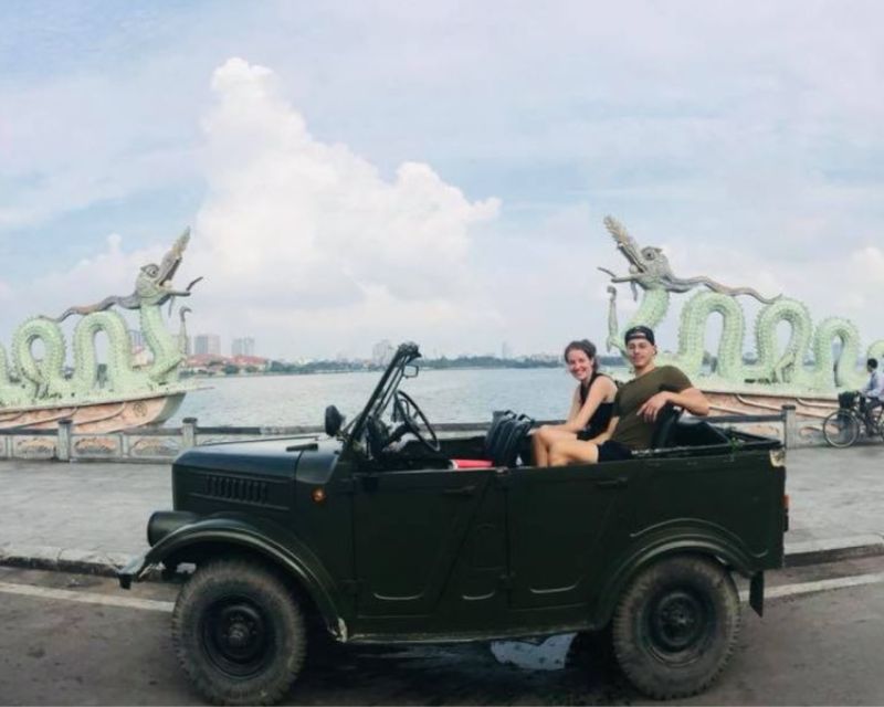 Hanoi: Historic Jeep Tour - West Lake and Truc Bach Lake: Hanoi’s Calmer Side