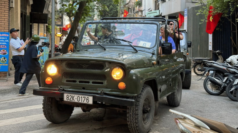 Hanoi: Historic Jeep Tour - Old Quarter Pickup: Getting Oriented in Real Alleys
