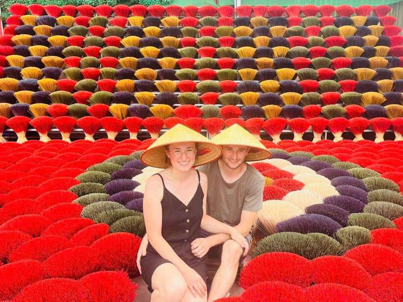 Hanoi: Incense Village, Hat, and Lacquer Artisanal Tour - What you actually do: making, painting, and learning from the process