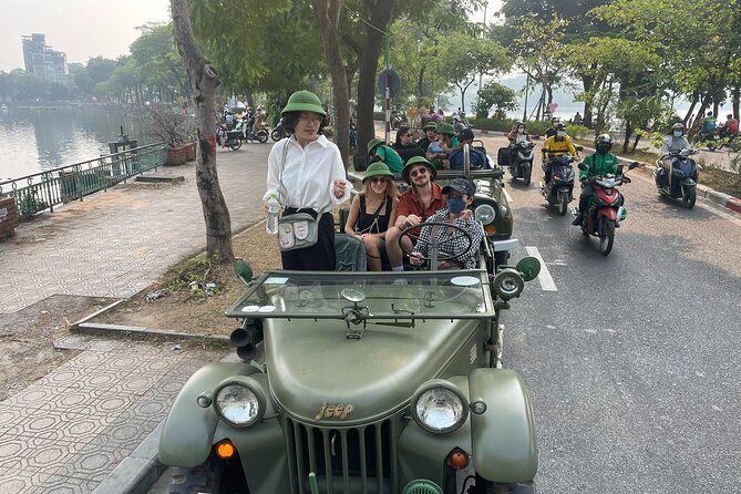 Hanoi Jeep City Highlight, Backstreet, Train Street, Countryside - Old Quarter, French Quarter, and West Lake Views From the Road