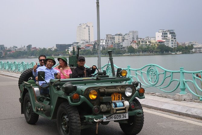 Hanoi Jeep City Tour combine Countryside Train Street, Hidden Gem - The First Half: Backstreets, Daily Life, and That Motorbike Rhythm