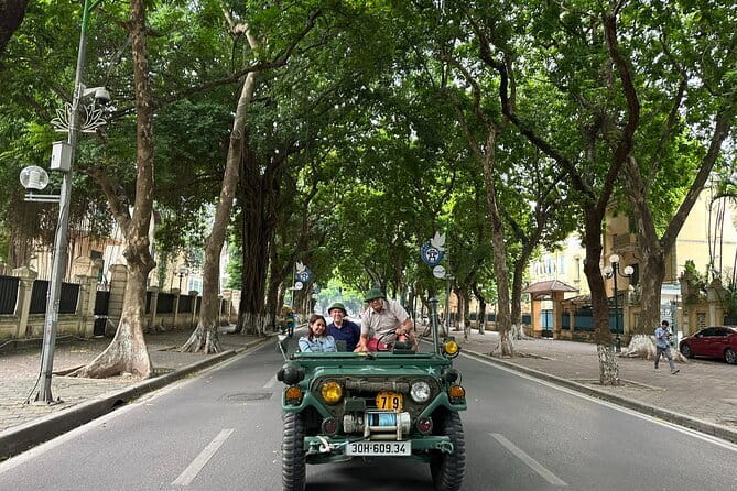 Hanoi Jeep Countryside Red River, Villages - See Rice Paddies - Trading Old Quarter traffic for an open-air jeep ride