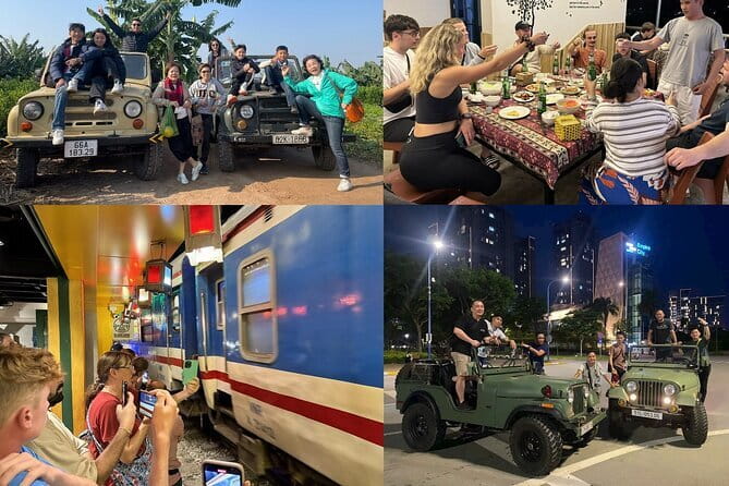 Hanoi Jeep Night Street Foodie Tour, Train Street and Egg Coffee - Key reasons this night jeep tour hits the mark