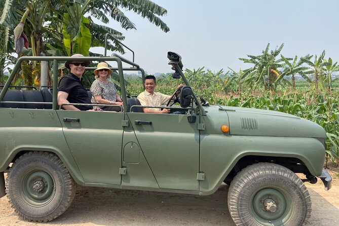 Hanoi Jeep Tour: City Highlights, Train St & Hidden Gems - Cathedral views, Train Street photos, and the mausoleum area in one tight circuit