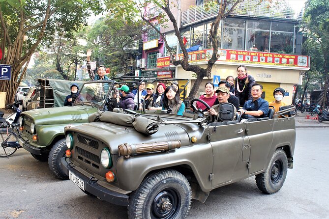 Hanoi Jeep Tours Led By Women: City & Red River Half Day - Jeep seats, safety briefing, and how the day starts