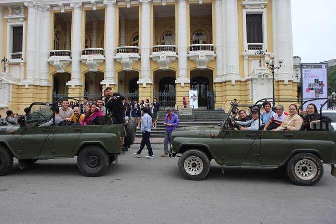 Hanoi Jeep Tours Led By Women: Hanoi City Jeep Tours - Long Bien Bridge and back-street Hanoi: seeing the city fast