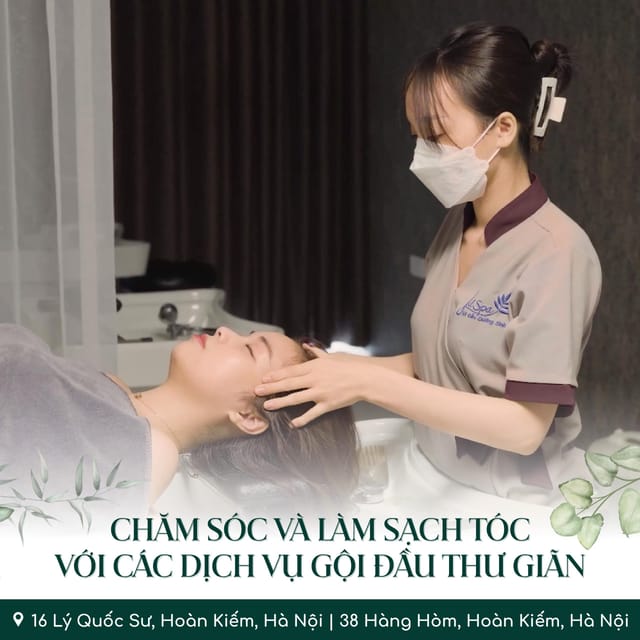 Hanoi Lá spa Massage 38: Combo Shampoo & body Massage 120' - Welcome Tea and a 15-Minute Herbal Foot Bath