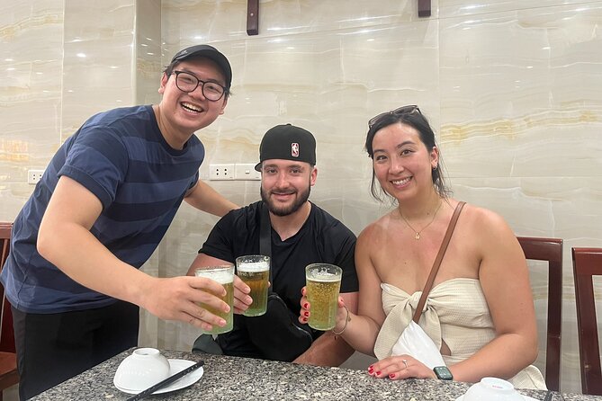 Hanoi Local Fresh Beer and Culinary Tour with Train Street Visit - Hang Ga and dried pho plus Truc Bach beer