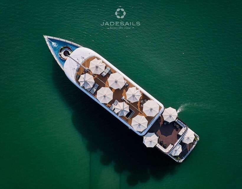 Hanoi: Luxury Lan Ha Bay Jade Sails Cruise with Buffet Lunch - Sailing Through Lan Ha Bay: Caves, Lagoons, and Fisherman Houses