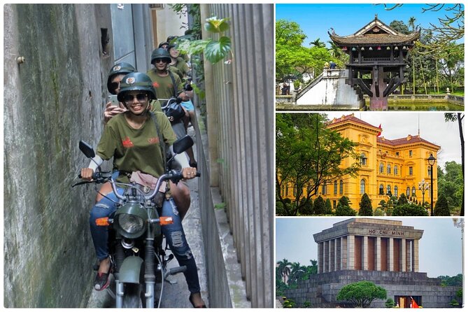 Hanoi Motorbike Tour: Hanoi HIGHTLIGHTS & HIDDEN GEMS - Vintage Motorbikes, Helmets, and Ponchos: The Real Comfort Setup