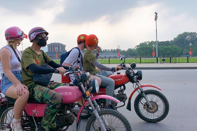 Hanoi Motorbike Tour: Hanoi HIGHTLIGHTS & HIDDEN GEMS - Coffee Time Back in the Old Quarter: Recycled Furniture + Egg Coffee