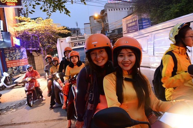 Hanoi Motorbike Tours Led By Women: Hanoi By Night Foodie Motorbike Tours - Duờng Tau Finale: Egg Coffee and Secret Dessert