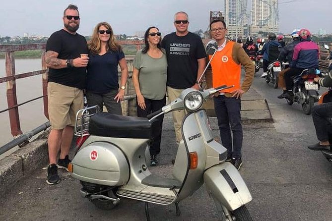 HANOI MUST SEE SITES Vespa Tour - Stop 4: Huu Tiep Lake and the Downed B-52