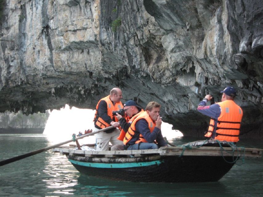 Hanoi/Ninh Binh:3 Day 2 Night Bai Tu Long Bay Luxury Junk - Entering Bai Tu Long: Cap La kayaking, swimming, and a sunset that slows you down