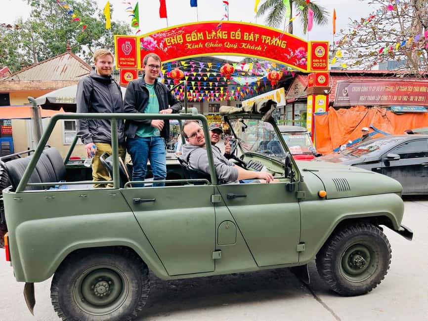 Hanoi Outskirts: Bat Trang Ceramic Village Tour by Jeep - Key points at a glance