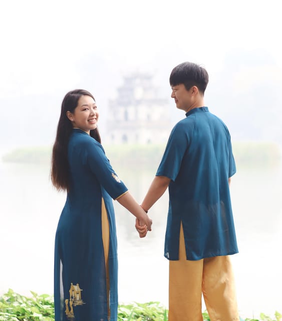 Hanoi Private Photoshoot – Iconic Spots & Hidden Gems - Temple of Literature: softer portraits in a quieter setting