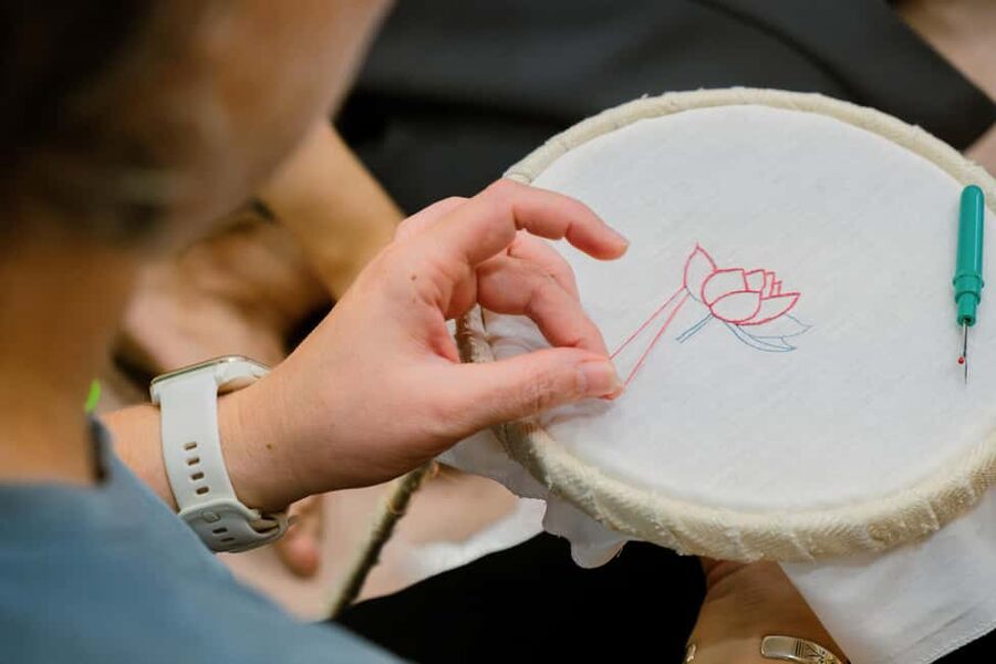 Hanoi's Heritage: Embroidery Workshop in Ancient House - Step inside Tân Mỹ: an ancient-house workshop, not a tourist factory