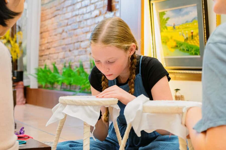 Hanoi's Heritage: Embroidery Workshop in Ancient House - Optional add-on: workshop plus a family-prepared Hanoi meal