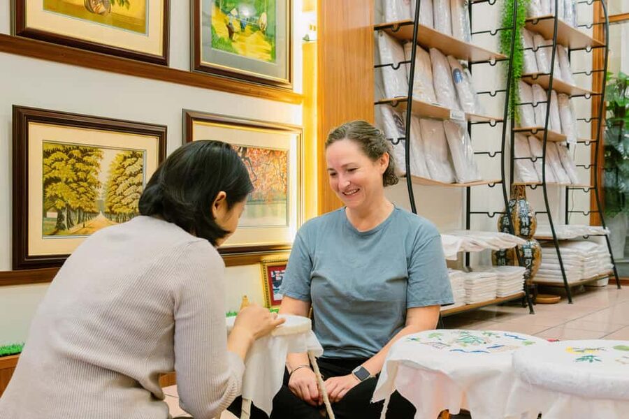 Hanoi's Heritage: Embroidery Workshop in Ancient House - What I think makes this workshop a standout choice
