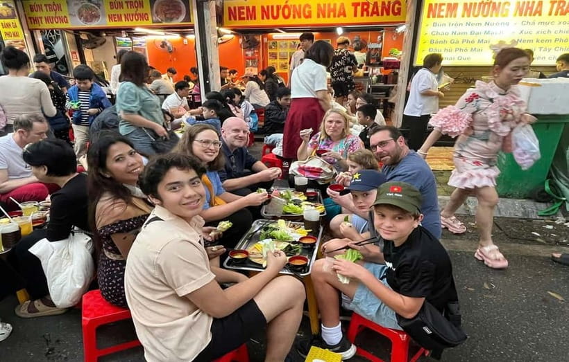 Hanoi: Street Food Tour with Train Street & Hidden Alleyways - More Hanoi classics: nem, banh duc, and banh cuon