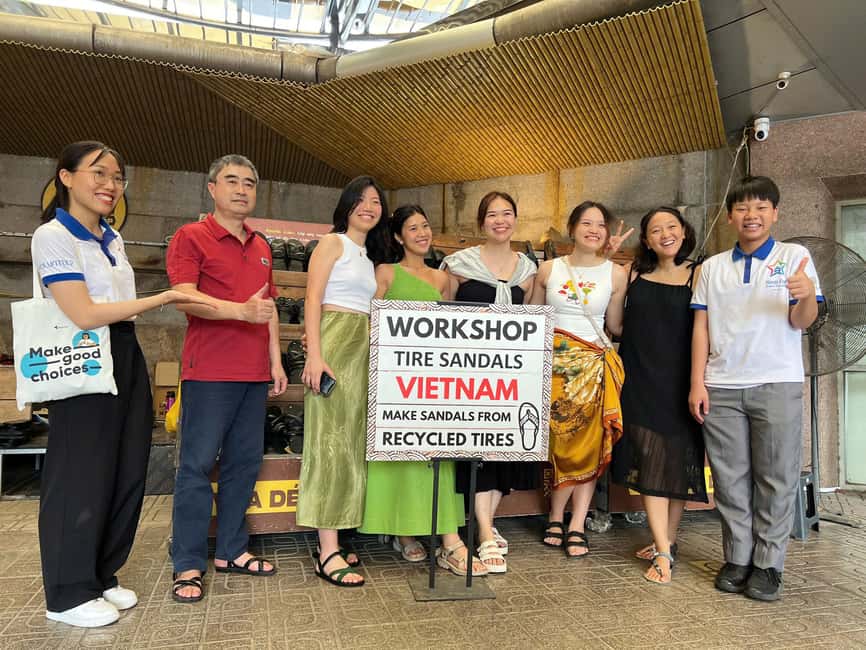Hanoi: Tire Sandal Workshop with Crafting Experience - Why tire sandals are more than a quirky souvenir